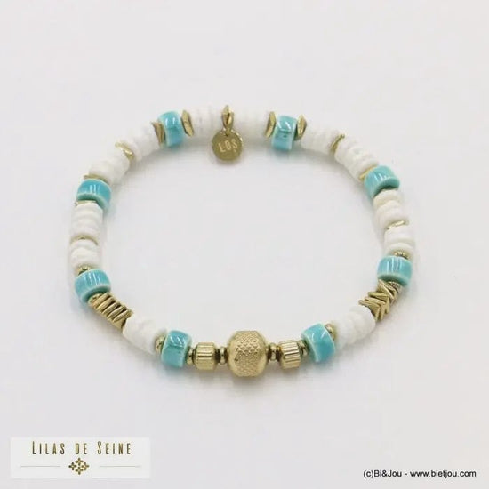 Lilas de Seine Jewellery Turquoise Lilas de Seine Surfer Bracelet