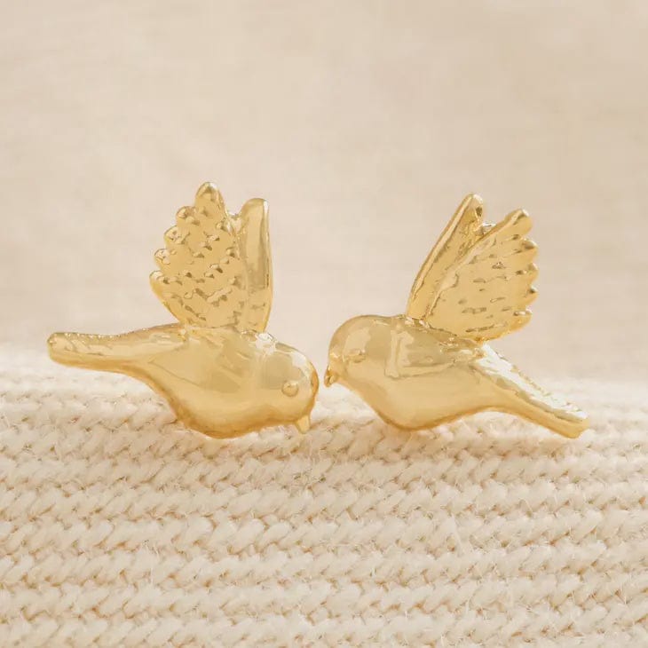 Lisa Angel Jewellery Lisa Angel Delicate Bird Stud Earrings