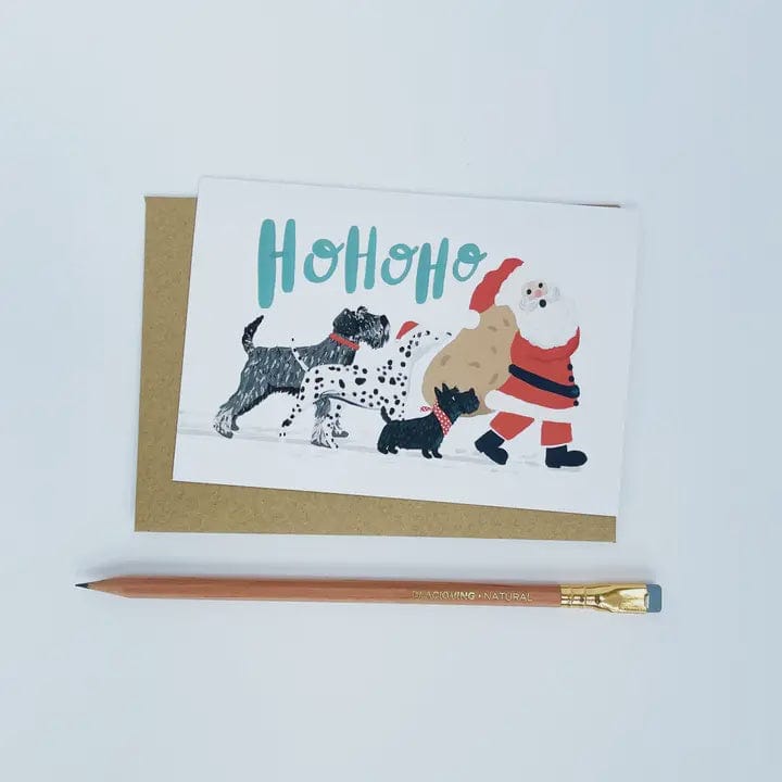 Lomond Paper Co Gifts Lomond Paper Co Dogs "Ho Ho Ho" Christmas Card