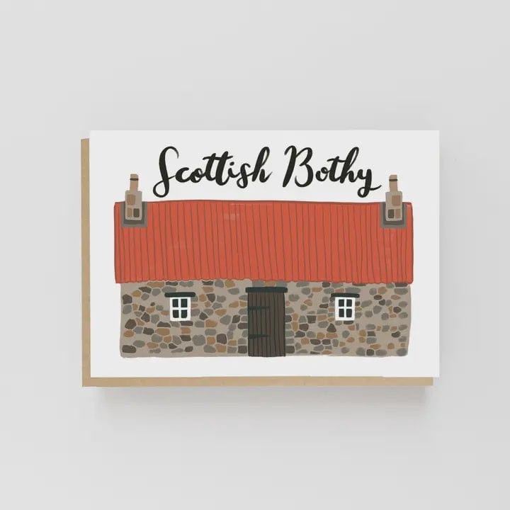 Lomond Paper Co Gifts Lomond Paper Co Scottish Bothy Greeting Card