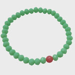 Lotusfeet Jewellery Lotusfeet Mint Green Beaded Bracelet