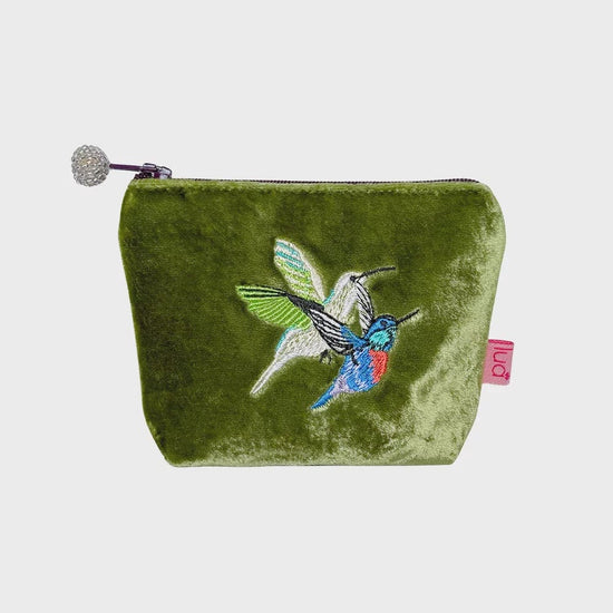 Lua Accessories Lua Hummingbird Mini Purse Olive