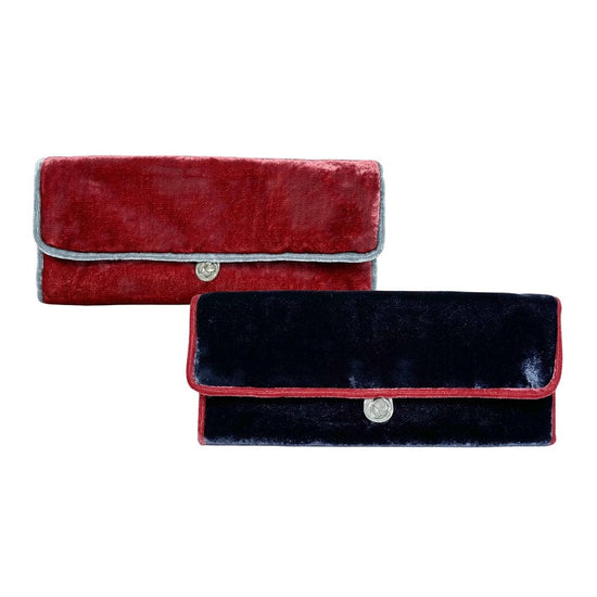 Lua Accessories Lua Velvet Jewellery Roll (5 colours)