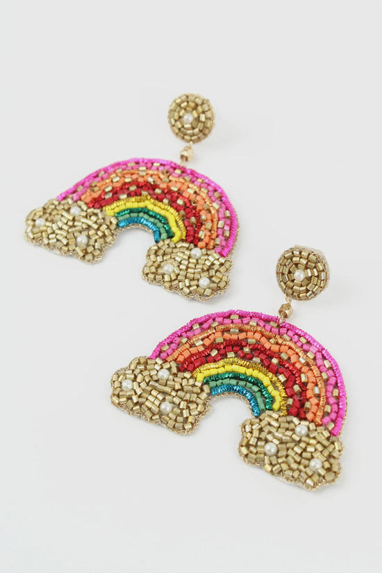 My Doris Jewellery My Doris Rainbow Beaded Earrings