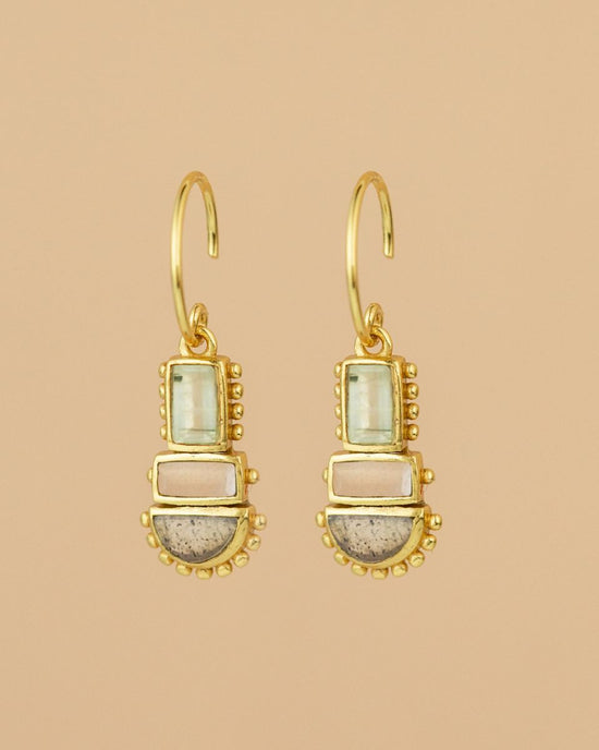 muja juma Carina Gold Earrings Prenite - Precious Sparkle