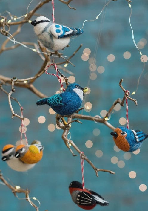 Namaste Homewares Felt Bird Ornaments