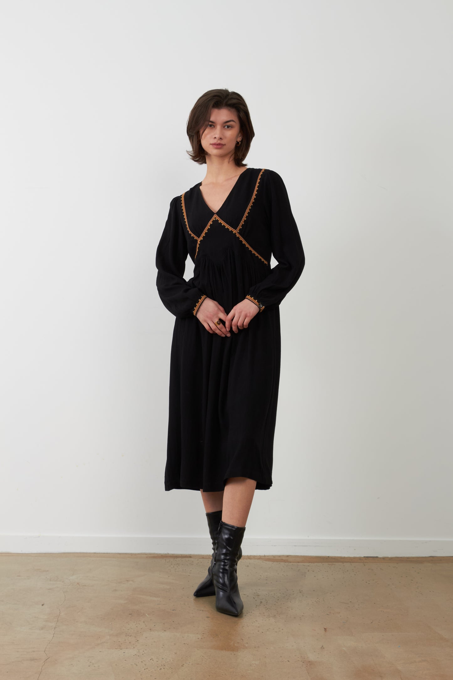 Orfeo Gina Dress Black