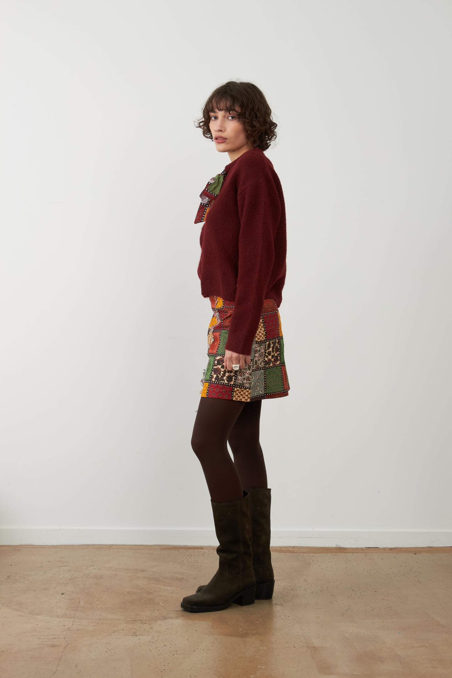 Orfeo Eirlys Cardigan Burgundy