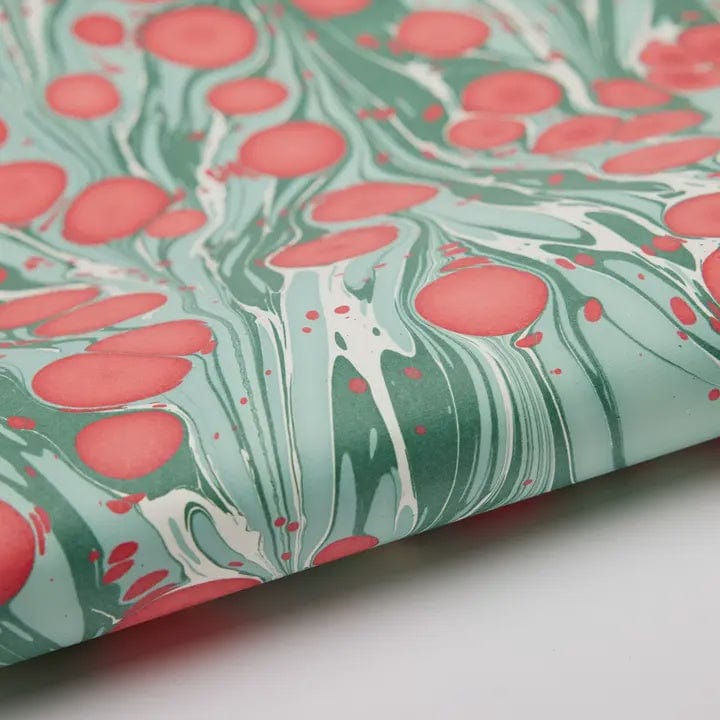 Paper Mirchi Gifts Paper Mirchi Christmas Cosmos Hand Marbled Wrapping Paper