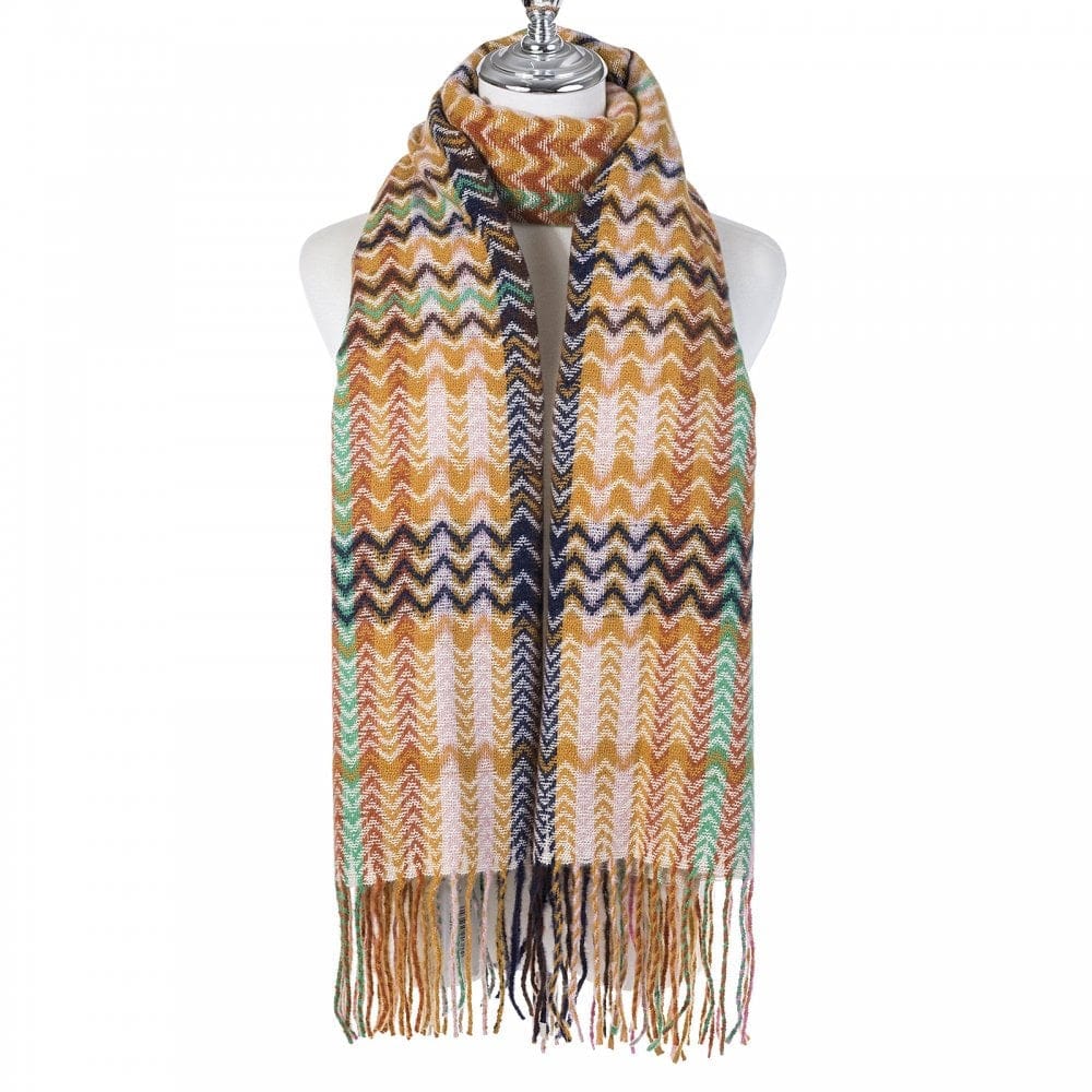 Park Lane Accessories Park Lane Chevron Winter Scarf