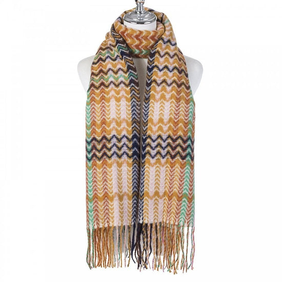 Park Lane Accessories Park Lane Chevron Winter Scarf