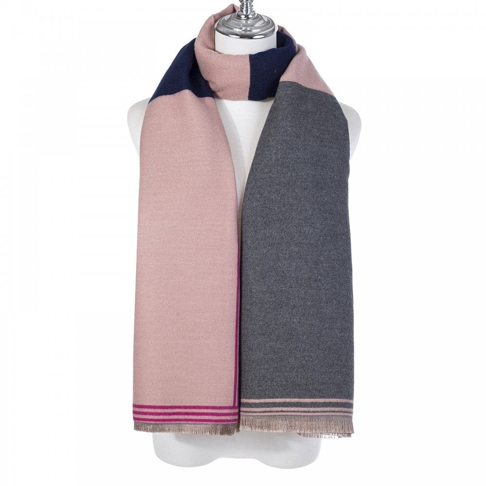 Park Lane Accessories Park Lane Pink & Fuchsia Soft Scarf