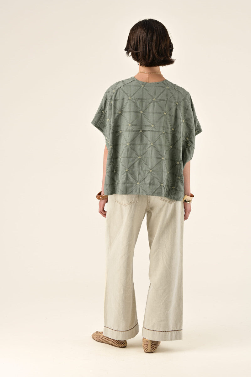 Orfeo Griffin Vest Khaki Green - Precious Sparkle