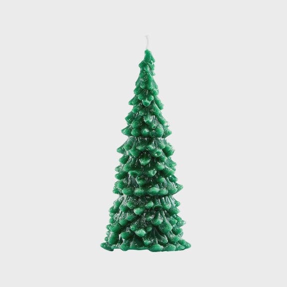 Recycled Candle Co Homewares Green Christmas Tree Candle Large