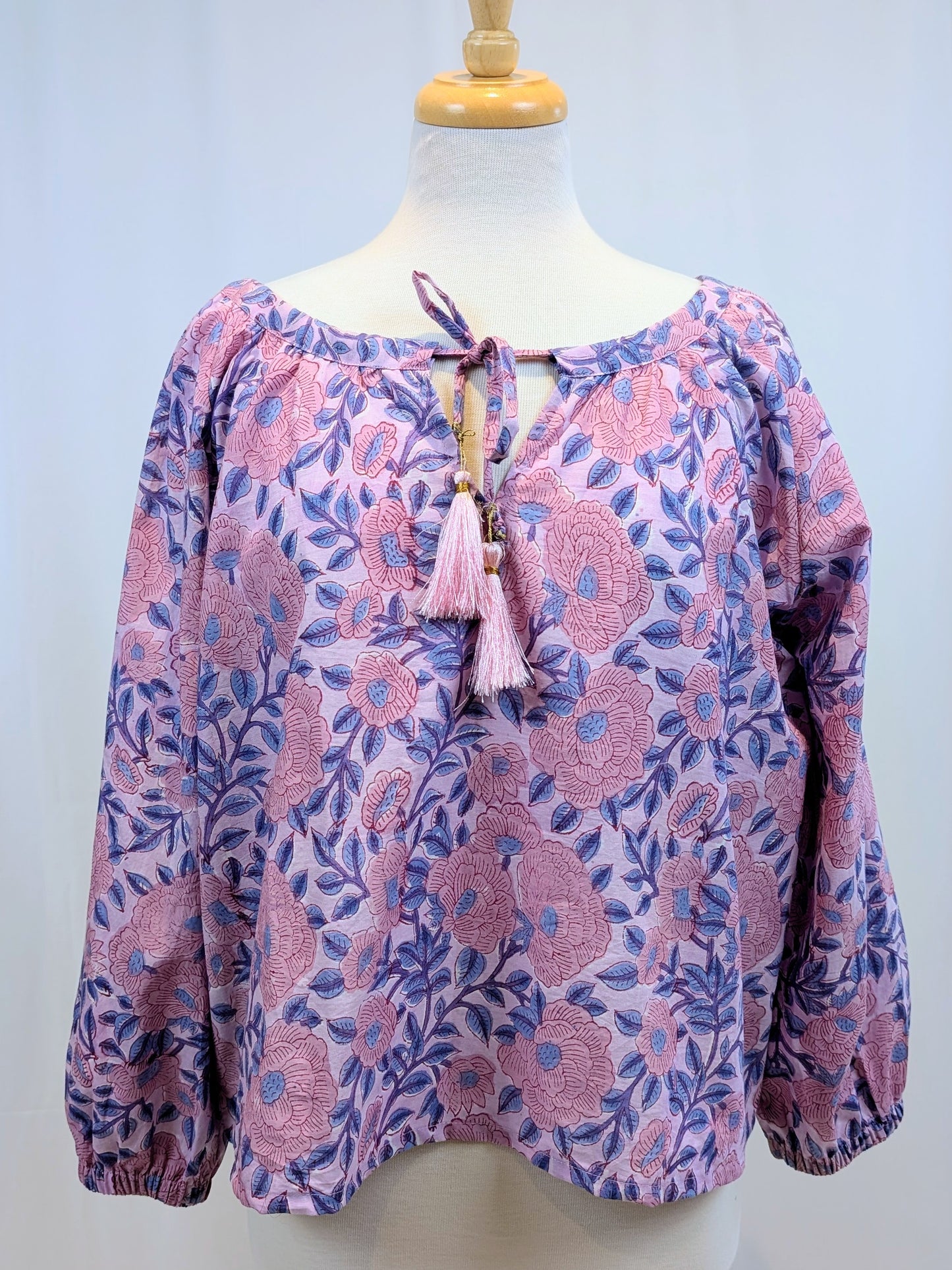 Twinflower Clara Lilac Floral Blouse