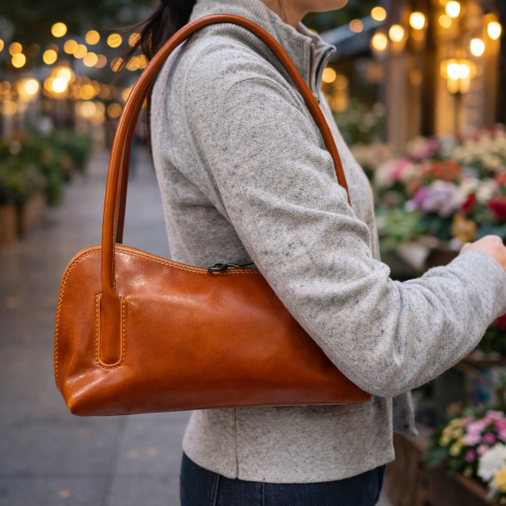 Leather Maroon Mini Doctors Bag