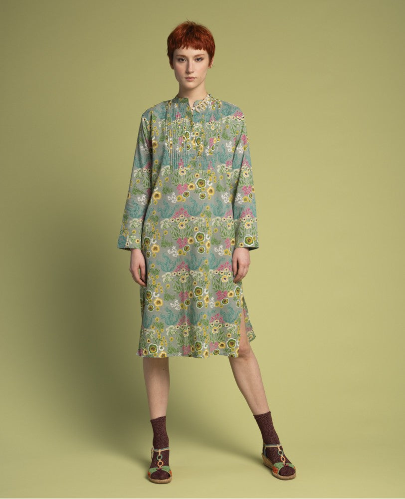 Les Touristes Suzelle Swainston New Green Long Dress