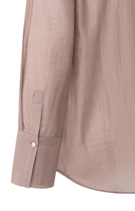 Yaya Sheer Blouse with Back Detail Pink