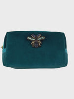 Sixton London Accessories Sixton London Teal Makeup Bag Insect