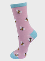 Sock Talk Accessories Sock Talk Bamboo Bumblebees Pink Socks