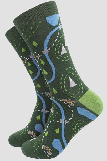 Sock Talk Accessories Sock Talk Bamboo Men's Mountain Biking Socks