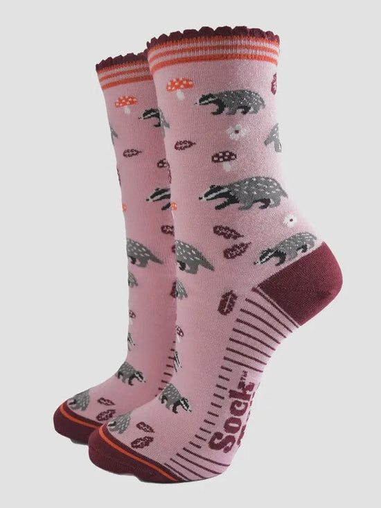 Sock Talk Accessories Sock Talk Bamboo Socks Badger Woodland