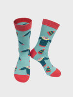 Sock Talk Accessories Sock Talk Men's Bamboo Christmas Jumper Socks