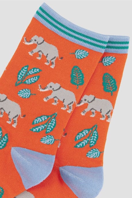 Sock Talk Accessories Sock Talk Women's Elephant Print Bamboo Socks