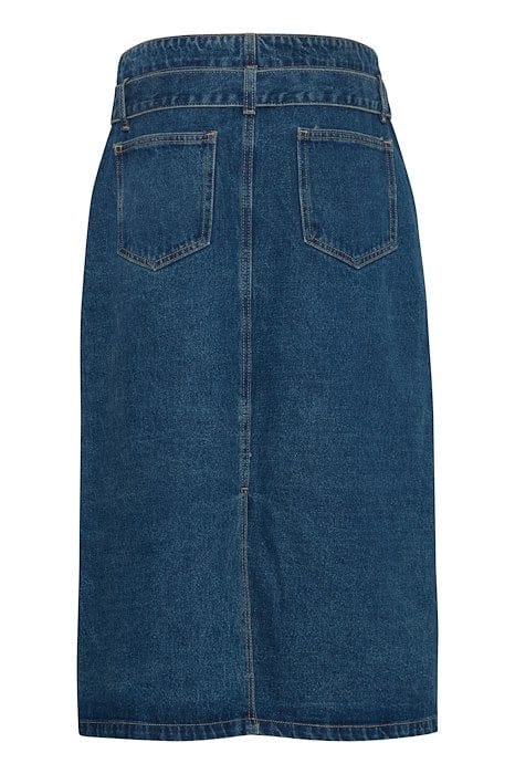 Sorbet Fashion Sorbet Sbraw Denim Mid Length Skirt