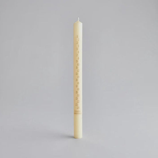 St Eval Homewares St Eval Advent Candle Ivory