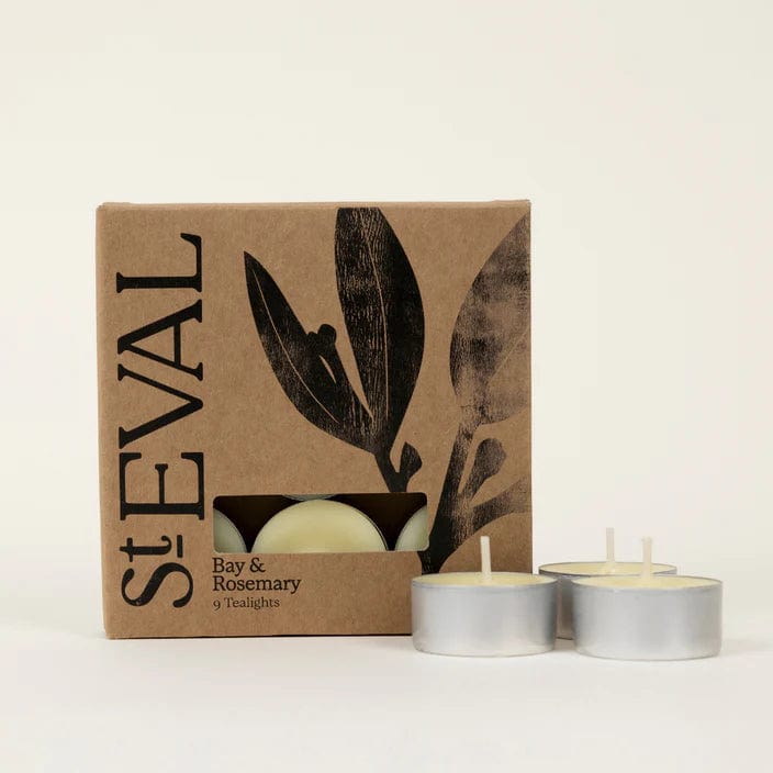 St Eval homewares St Eval Bay & Rosemary Tealight Candles