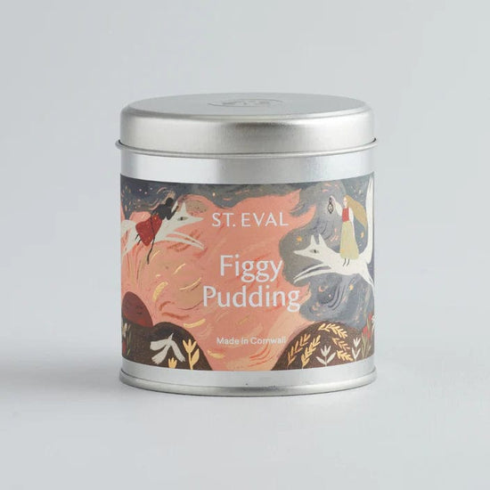 St Eval homewares St Eval Christmas Figgy Pudding Candle Tin