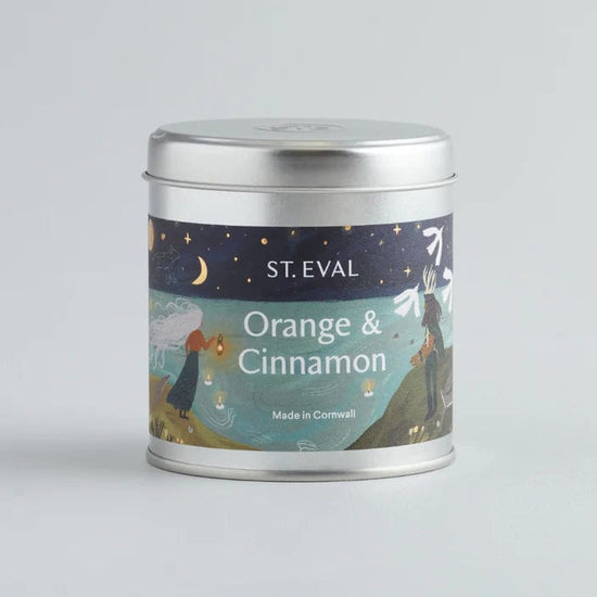 St Eval Homewares St Eval Christmas Orange & Cinnamon Candle Tin