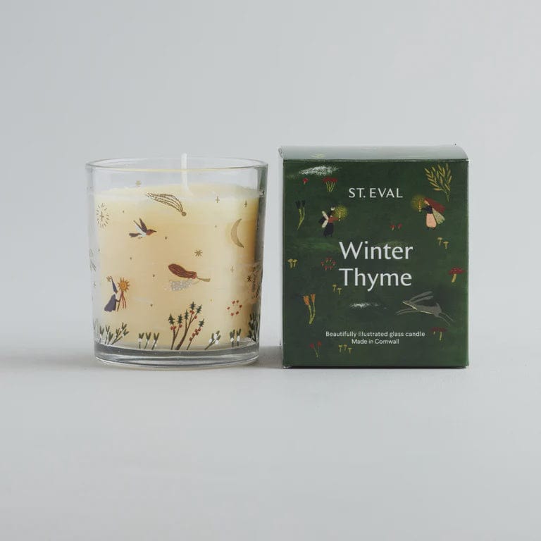 St Eval Homewares St Eval Christmas Winter Thyme Glass Candle