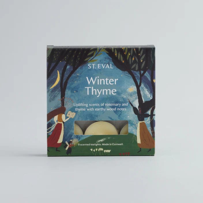 St Eval Homewares St Eval Christmas Winter Thyme Tealight Candles