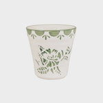 Stromshaga Homewares Stromshaga Latte Mug Marion Flower Green