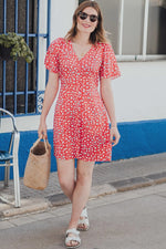 Sugarhill Brighton Fashion Sugarhill Brighton Kari Summer Dress Red