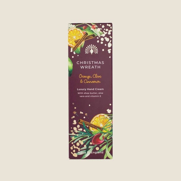 The English Soap Company Homewares Christmas Tidings Christmas Wreath Hand Cream