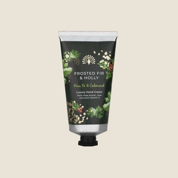 The English Soap Company Homewares Christmas Tidings Frosted Fir & Holly Hand Cream