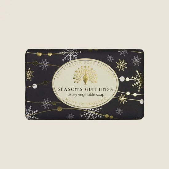 The English Soap Company Homewares Season's Greetings Christmas Soap