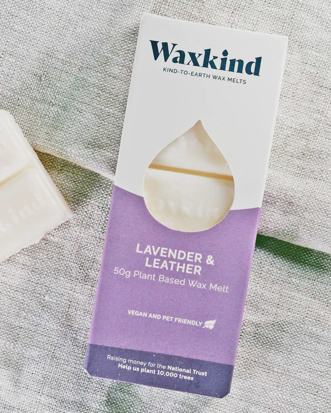 Waxkind Homewares Waxkind Lavender & Leather Wax Melt