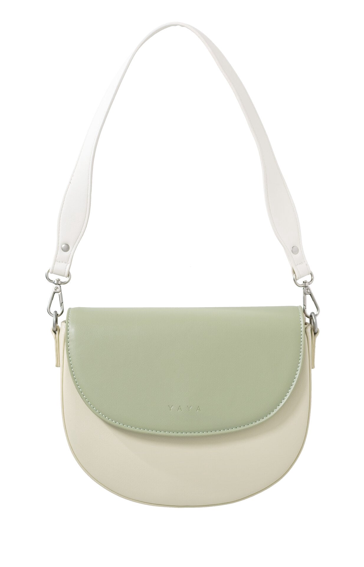 YAYA Accessories Yaya Colourblock Bag Green