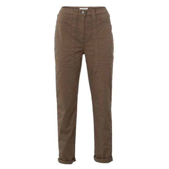 YAYA Fashion Yaya Woven Trousers Caribou Brown