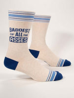 Blue Q Accessories Blue Q Baddest of Asses Men's Socks