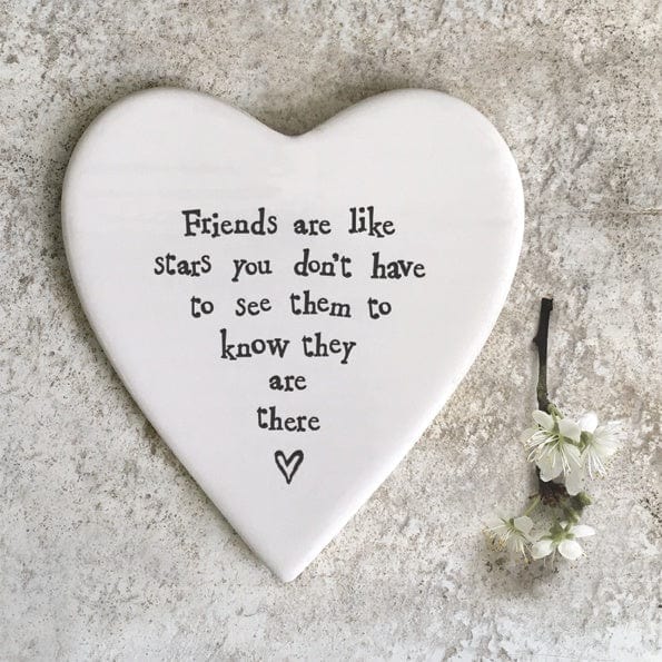 East of India Homewares East of India Friends Are Like Stars Coaster