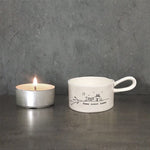 East of India Homewares East of India Home Sweet Home Tealight Holder