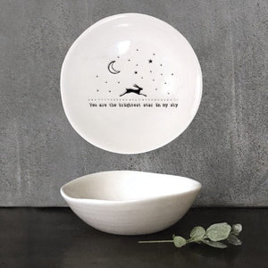 East of India homewares East of India Med Wobbly Bowl Brightest Star