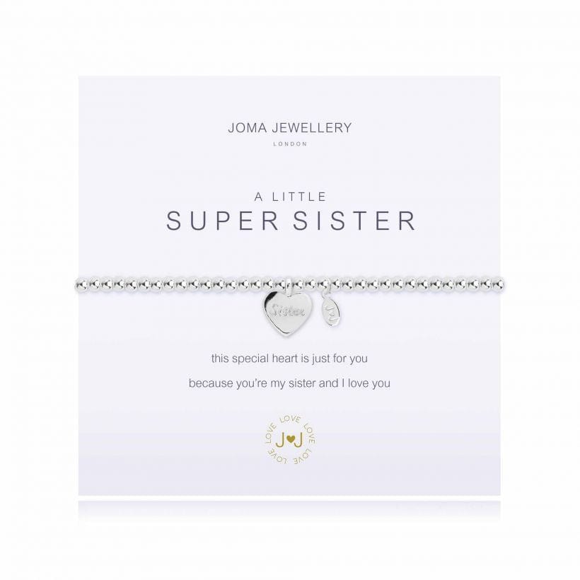 Joma Jewellery jewellery Joma Jewellery A Little Super Sister Bracelet