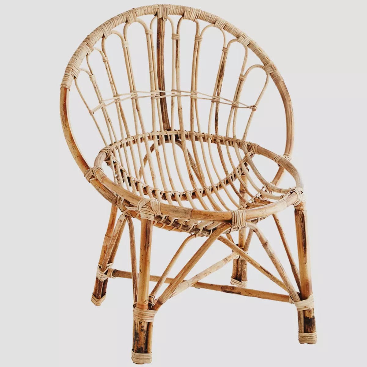 Madam Stoltz Homewares Madam Stoltz Bamboo Chair- Collection Onlu