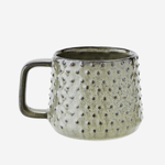 Madam Stoltz Homewares Madam Stoltz Stoneware Mug With Dots